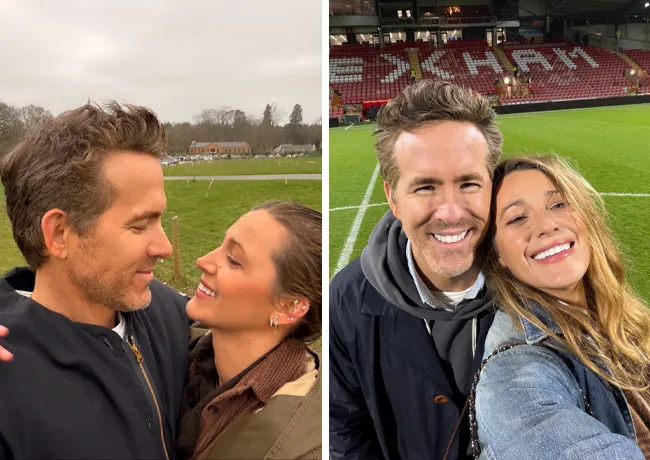 Blake Lively and Ryan Reynolds Instagram post