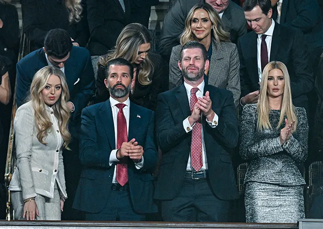 Don Jr., Eric, Ivanka, and Tiffany Trump