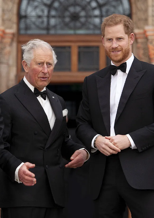 King Charles and Prince Harry Our Planet premiere