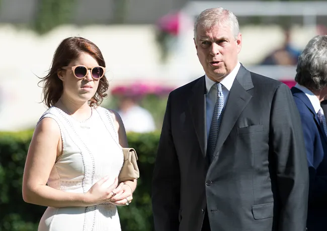princess eugenie prince andrew
