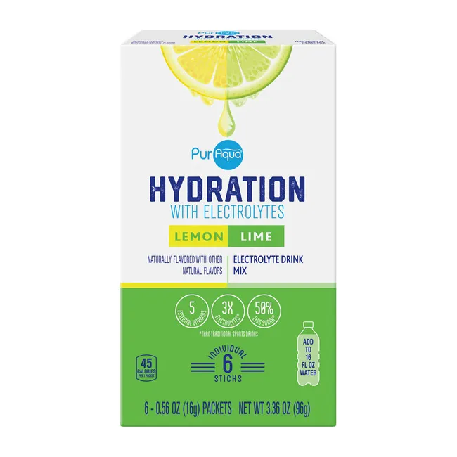 "PurAqua hydration sticks for enhanced drinking experience"