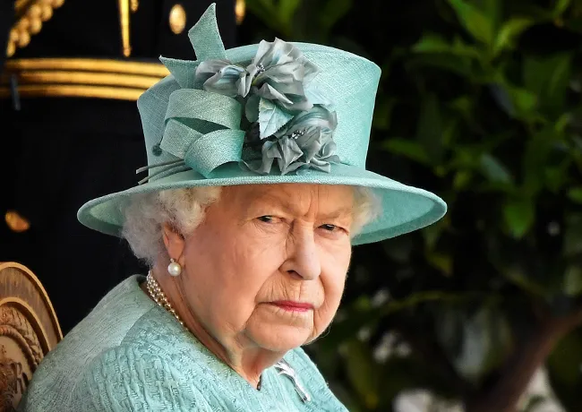 Queen Elizabeth at Windsor Castle