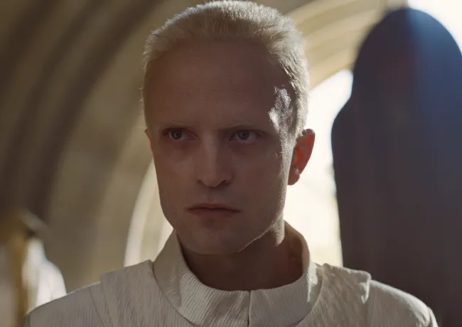 "Robert Pattinson as Scytale in Dune: Part Three"