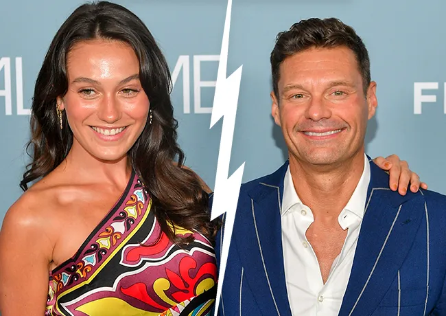 Ryan Seacrest and Aubrey Paige