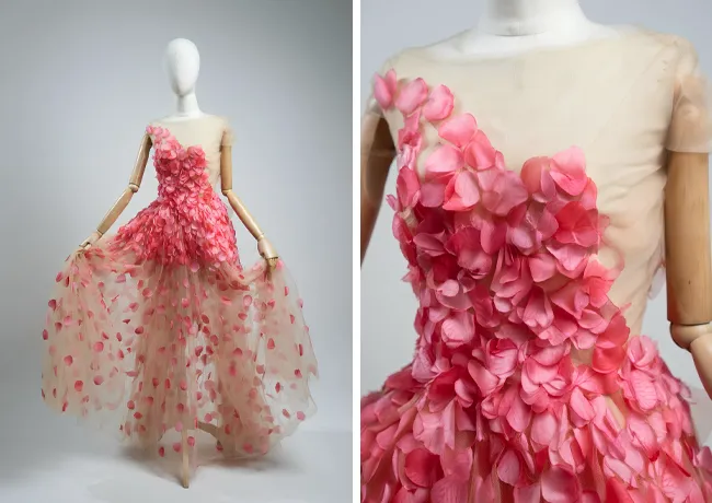 Carrie Underwood pink flower dress Job Dacon