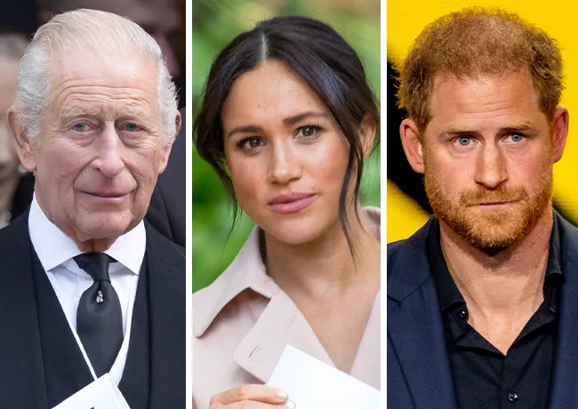 King Charles Meghan Markle Prince Harry