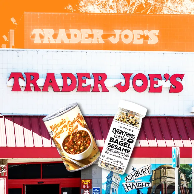 "Trader Joe's Lentil Soup with Everything But The Bagel Seasoning"