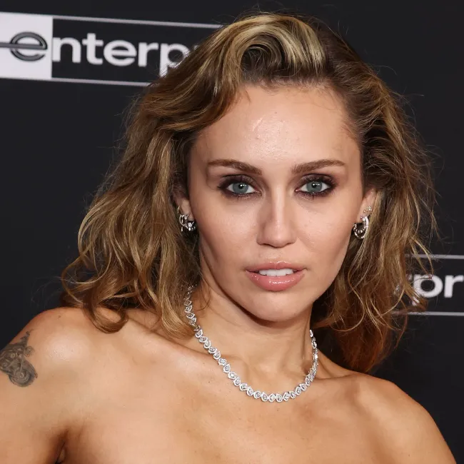 "Miley Cyrus at the Avatar: Fire and Ash World Film Premiere"