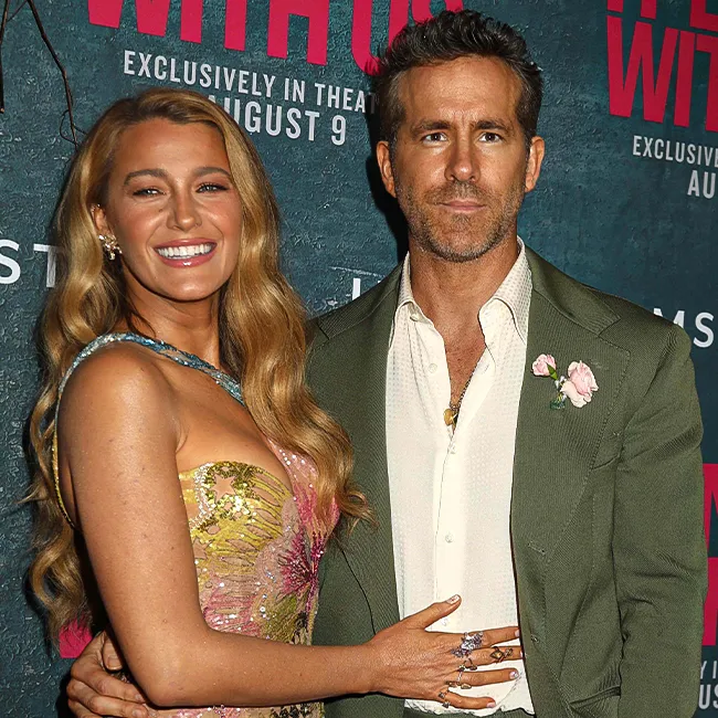 "Blake Lively and Ryan Reynolds at the 'It Ends With Us' premiere"