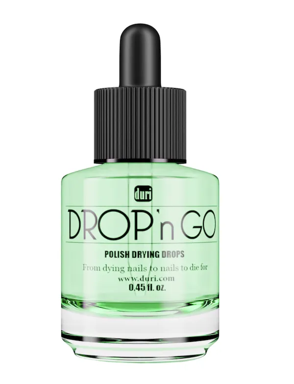 "Duri Dropn Go Quick Dry Nail Drops bottle"