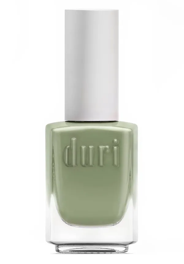 "Duri Nail Polish in shade Barefoot Creamy Pastel Green"
