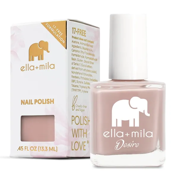 "Ella+mila Professional Quick Dry Nail Polish in shade Desert Suede"