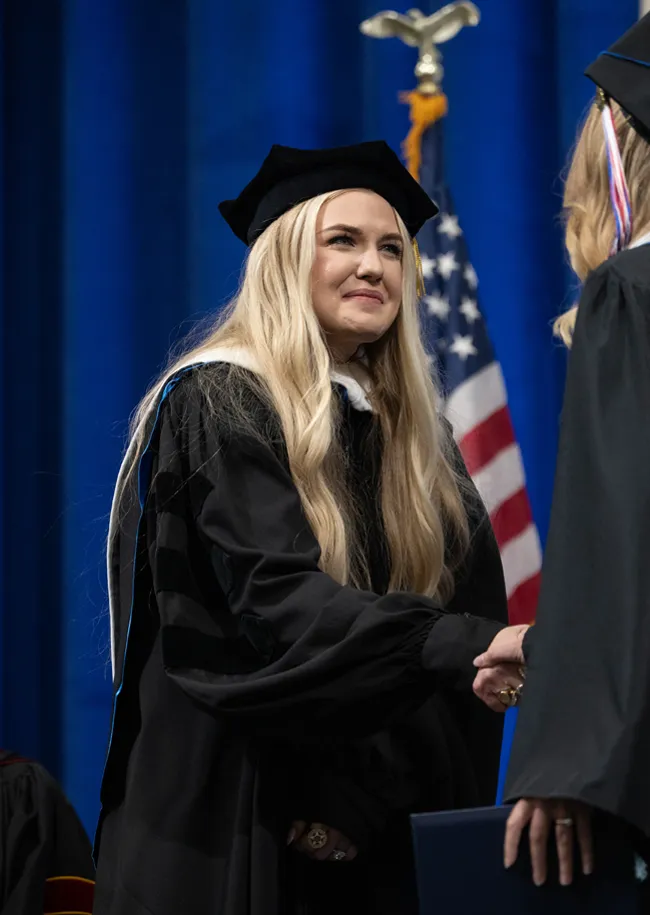 Erika Kirk Hillsdale College commencement