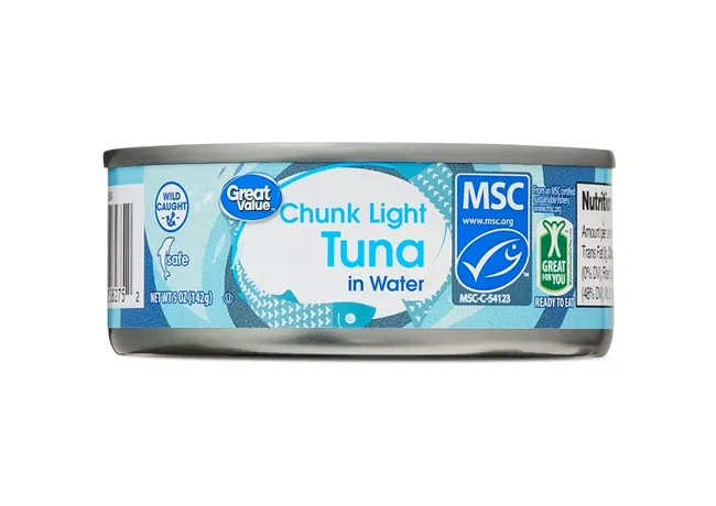 "Great Value chunk light tuna"