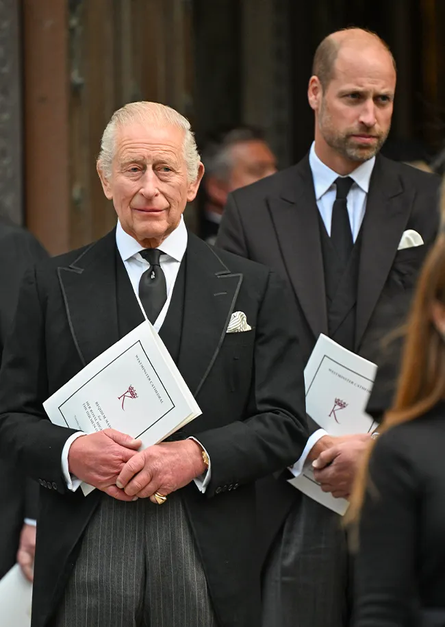 King Charles and Prince William