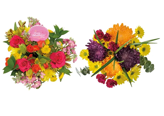 "Mother's Day bouquet from Aldi"