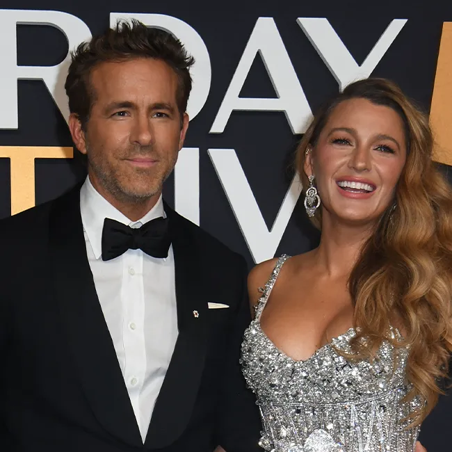 "Blake Lively and Ryan Reynolds at SNL 50th anniversary"