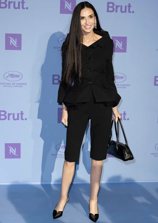 Demi Moore at the Cannes Nespresso party
