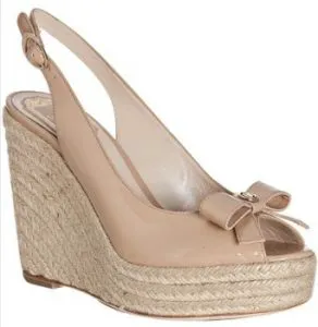 Christian Dior Dior Bow Slingback Espadrilles