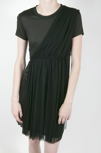 a.l.c. tulle draped dress