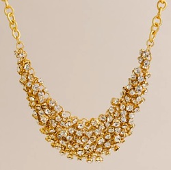 j crew crystal supernova necklace